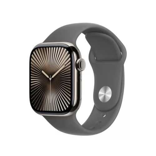 Apple Watch 42mm Sport Band:  Stone Gray Sport Band - S/M