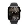 Apple Watch 46mm Sport Band:  Black Sport Band - M/L
