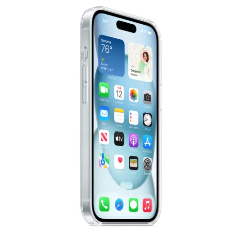 Apple iPhone 15 Clear Case with MagSafe