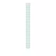 Apple Watch 49mm Band:  Ice Blue Ocean Band Extension - Natural Titanium Finish