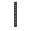 Apple Watch 49mm Band:  Black Ocean Band Extension - Natural Titanium Finish