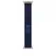 Apple Watch 49mm Loop:  Blue Trail Loop - M/L - Natural Titanium Finish