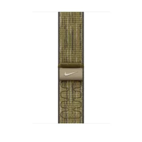   Apple Watch 46mm Nike Sport Loop:  Green/Grey Nike Sport Loop