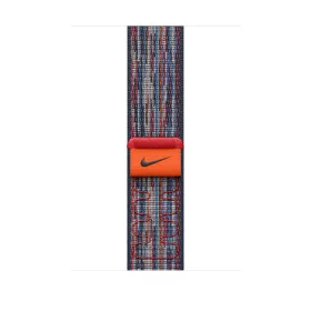 Apple Watch 46mm Nike Sport Loop:  Blue/Red Nike Sport Loop