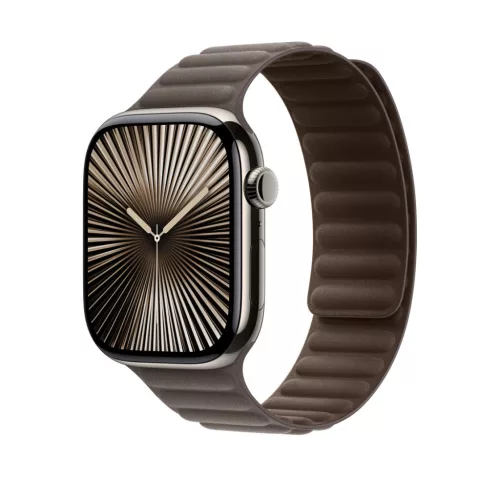 Apple Watch 46mm Magnetic Link:  Dark Taupe Magnetic Link - S/M