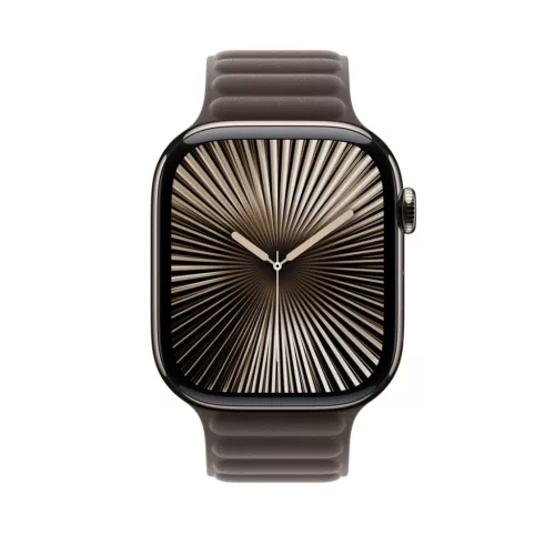 Apple Watch 46mm Magnetic Link:  Dark Taupe Magnetic Link - M/L
