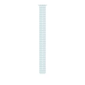   Apple Watch 49mm Band:  Ice Blue Ocean Band Extension - Black Titanium Finish