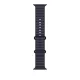 Apple Watch 49mm Band:  Navy Ocean Band - Black Titanium Finish