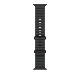   Apple Watch 49mm Band:  Black Ocean Band - Black Titanium Finish
