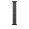 Apple Watch 49mm Loop:  Green Trail Loop - S/M - Black Titanium Finish