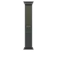 Apple Watch 49mm Loop:  Green Trail Loop - M/L - Black Titanium Finish