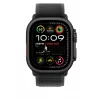 Apple Watch 49mm Loop:  Black Trail Loop - M/L - Black Titanium Finish