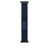 Apple Watch 49mm Loop:  Blue Trail Loop - S/M - Black Titanium Finish
