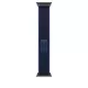 Apple Watch 49mm Loop:  Blue Trail Loop - S/M - Black Titanium Finish