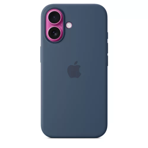 Apple iPhone 16 Silicone Case with MagSafe - Denim