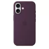 Apple iPhone 16 Silicone Case with MagSafe - Plum