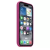 Apple iPhone 16 Silicone Case with MagSafe - Fuchsia (Seasonal)