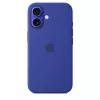 Apple iPhone 16 Silicone Case with MagSafe - Ultramarine (Seasonal)