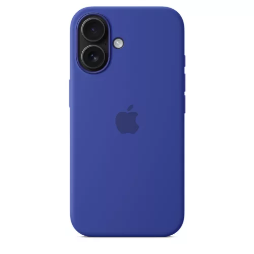 Apple iPhone 16 Silicone Case with MagSafe - Ultramarine (Seasonal)