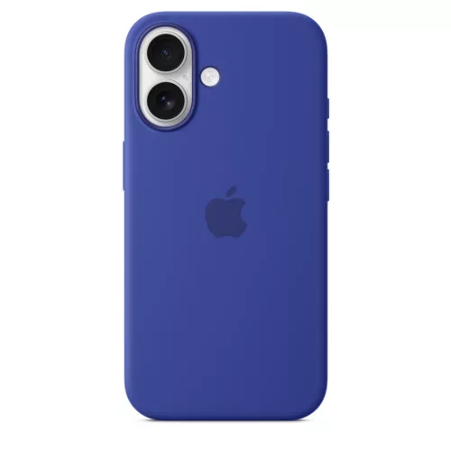 Apple iPhone 16 Silicone Case with MagSafe - Ultramarine (Seasonal)