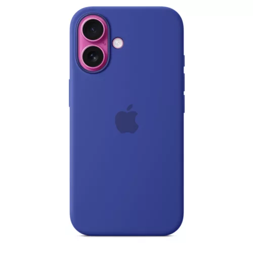 Apple iPhone 16 Silicone Case with MagSafe - Ultramarine (Seasonal)