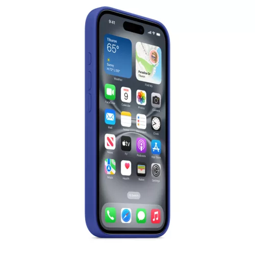 Apple iPhone 16 Silicone Case with MagSafe - Ultramarine (Seasonal)