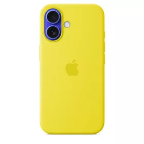   Apple iPhone 16 Silicone Case with MagSafe - Star Fruit (Seasonal)