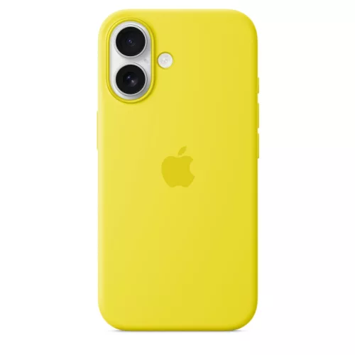 Apple iPhone 16 Silicone Case with MagSafe - Star Fruit (Seasonal)