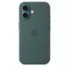Apple iPhone 16 Silicone Case with MagSafe - Lake Green (Seasonal)