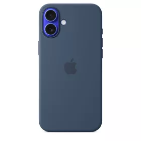 Apple iPhone 16 Plus Silicone Case with MagSafe - Denim