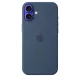 Apple iPhone 16 Plus Silicone Case with MagSafe - Denim