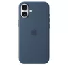 Apple iPhone 16 Plus Silicone Case with MagSafe - Denim
