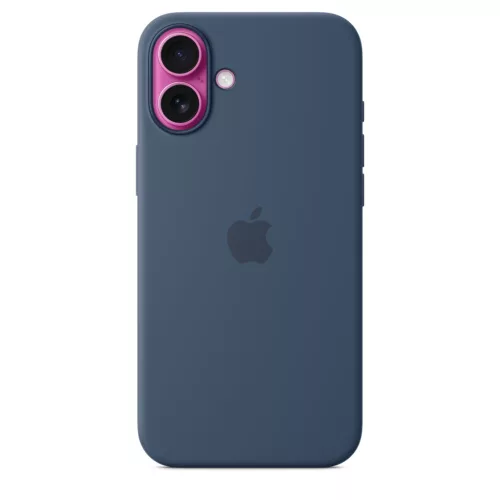 Apple iPhone 16 Plus Silicone Case with MagSafe - Denim