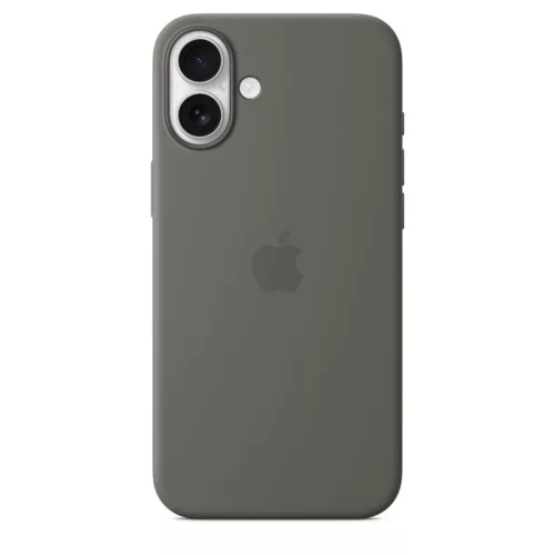 Apple iPhone 16 Plus Silicone Case with MagSafe - Stone Gray