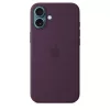 Apple iPhone 16 Plus Silicone Case with MagSafe - Plum