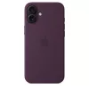 Apple iPhone 16 Plus Silicone Case with MagSafe - Plum