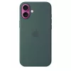 Apple iPhone 16 Plus Silicone Case with MagSafe - Lake Green (Seasonal)