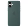 Apple iPhone 16 Plus Silicone Case with MagSafe - Lake Green (Seasonal)
