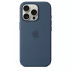 Apple iPhone 16 Pro Silicone Case with MagSafe - Denim