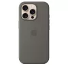 Apple iPhone 16 Pro Silicone Case with MagSafe - Stone Gray