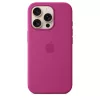 Apple iPhone 16 Pro Silicone Case with MagSafe - Fuchsia (Seasonal)