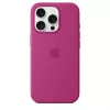 Apple iPhone 16 Pro Silicone Case with MagSafe - Fuchsia (Seasonal)