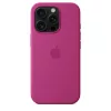 Apple iPhone 16 Pro Silicone Case with MagSafe - Fuchsia (Seasonal)