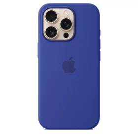   Apple iPhone 16 Pro Silicone Case with MagSafe - Ultramarine (Seasonal)