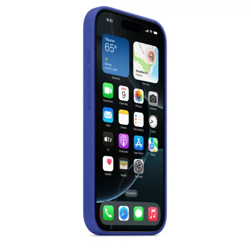 Apple iPhone 16 Pro Silicone Case with MagSafe - Ultramarine (Seasonal)