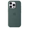 Apple iPhone 16 Pro Silicone Case with MagSafe - Lake Green (Seasonal)