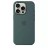 Apple iPhone 16 Pro Silicone Case with MagSafe - Lake Green (Seasonal)