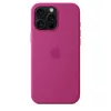 Apple iPhone 16 Pro Max Silicone Case with MagSafe - Fuchsia (Seasonal)