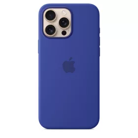   Apple iPhone 16 Pro Max Silicone Case with MagSafe - Ultramarine (Seasonal)