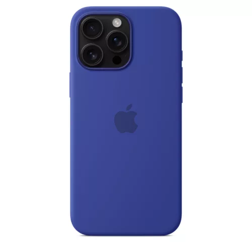 Apple iPhone 16 Pro Max Silicone Case with MagSafe - Ultramarine (Seasonal)